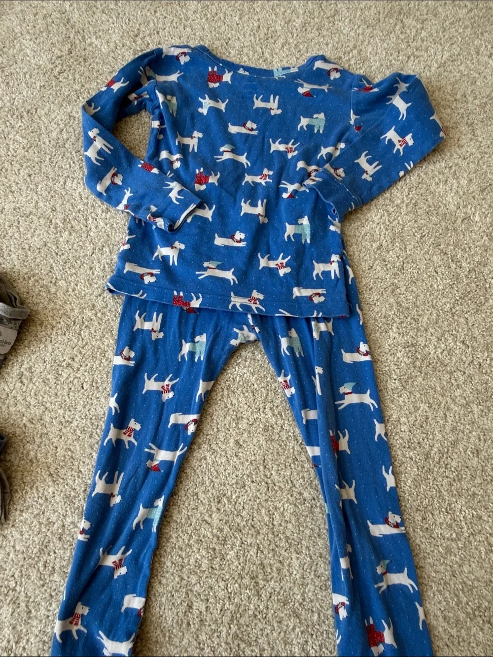 GAP and Burts Bees holiday/winter pajama sets (size 5t)